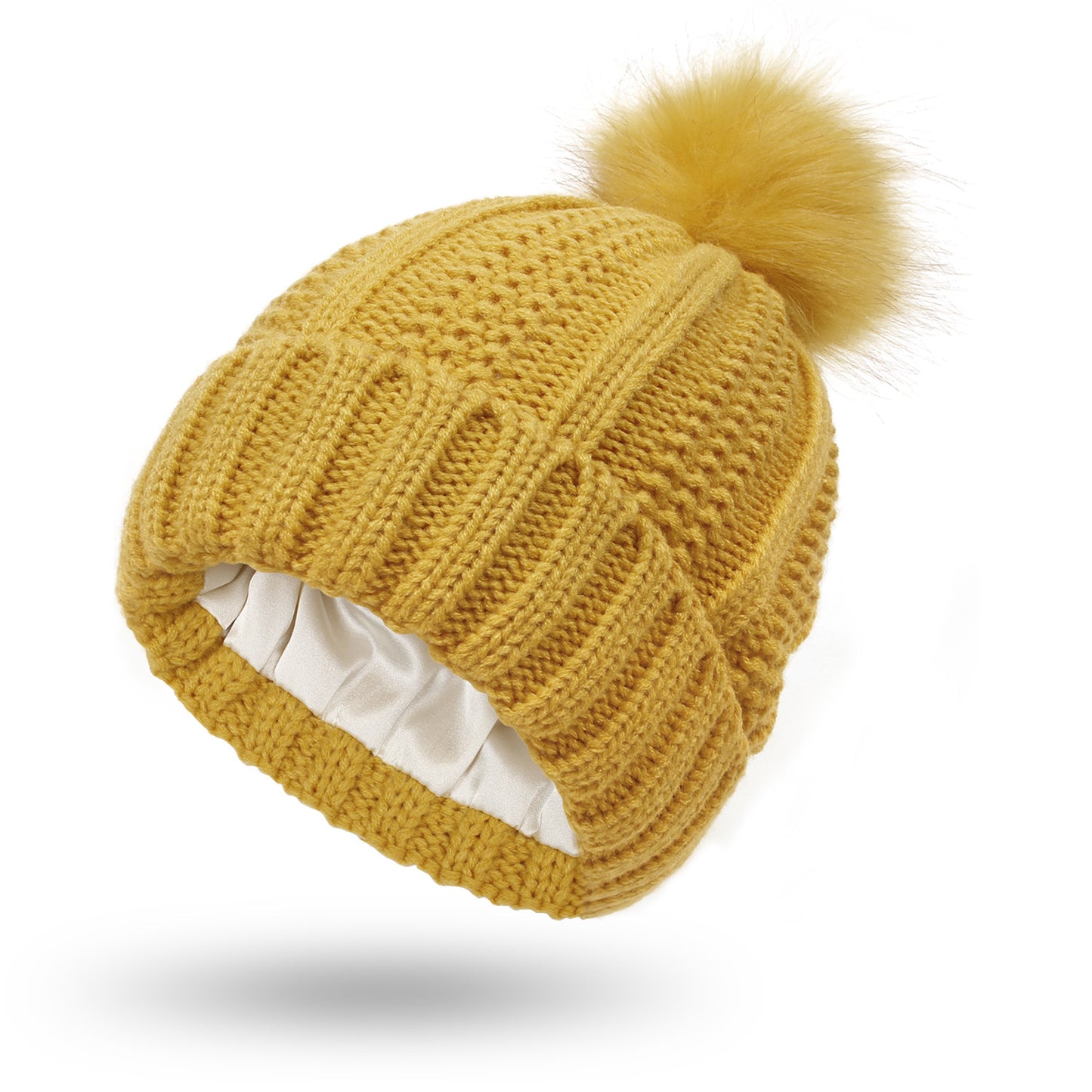 Chaleur satinée, style pompon chic