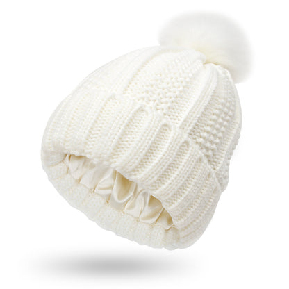 Chaleur satinée, style pompon chic