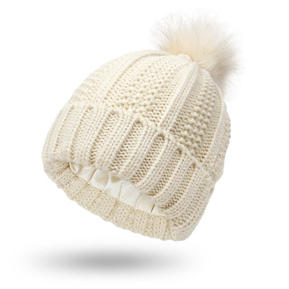 Chaleur satinée, style pompon chic