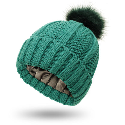 Chaleur satinée, style pompon chic