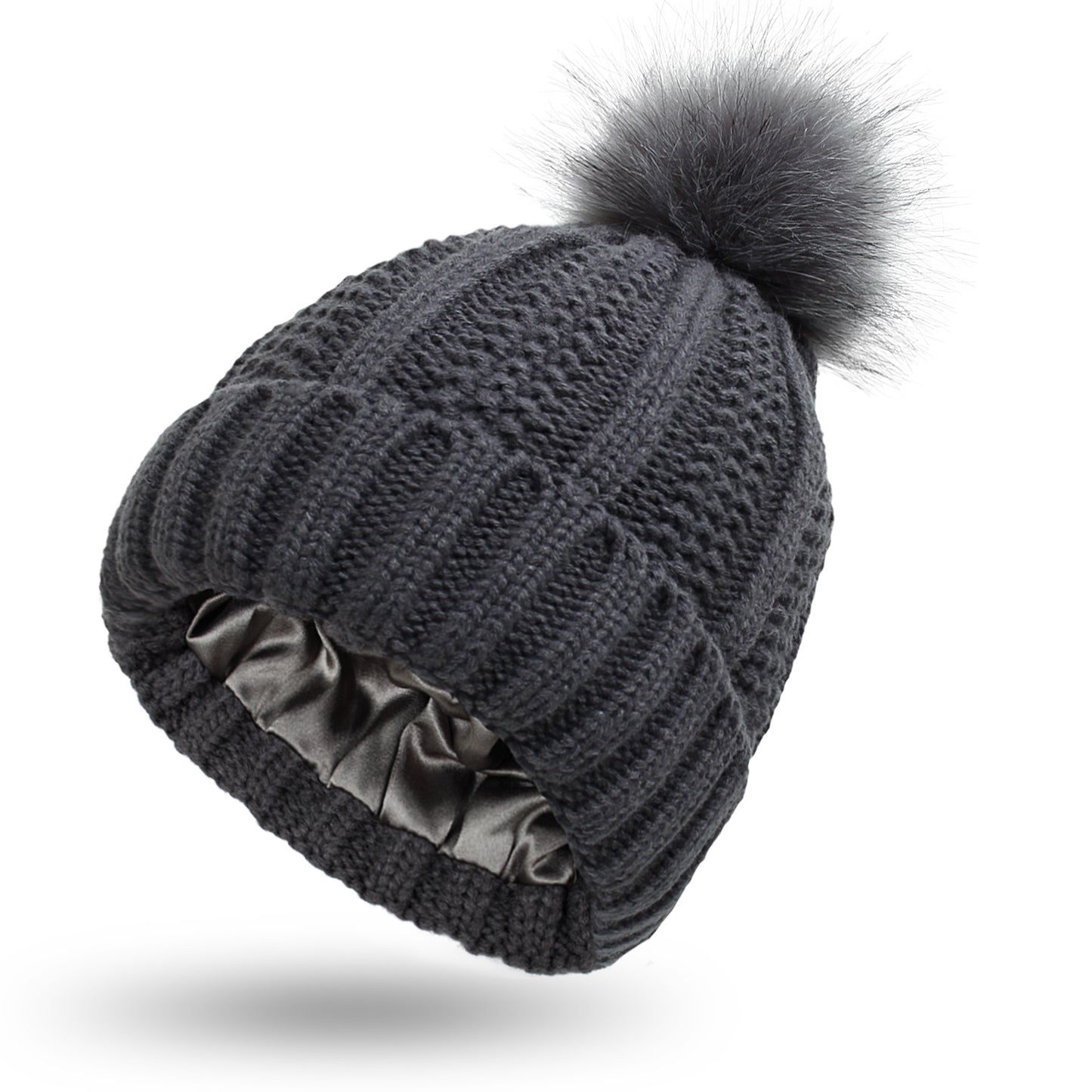 Chaleur satinée, style pompon chic