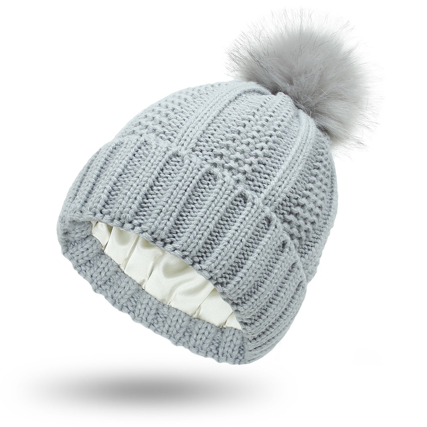 Chaleur satinée, style pompon chic
