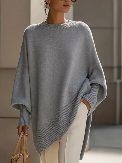 pull col rond incontournable