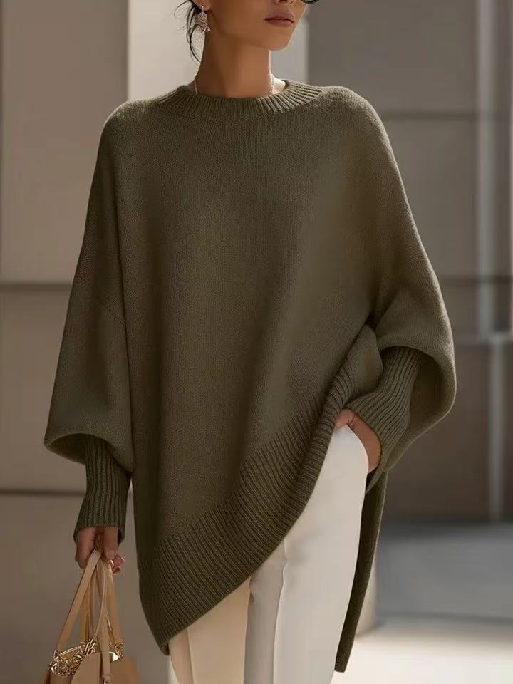pull col rond incontournable