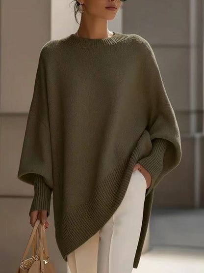 pull col rond incontournable