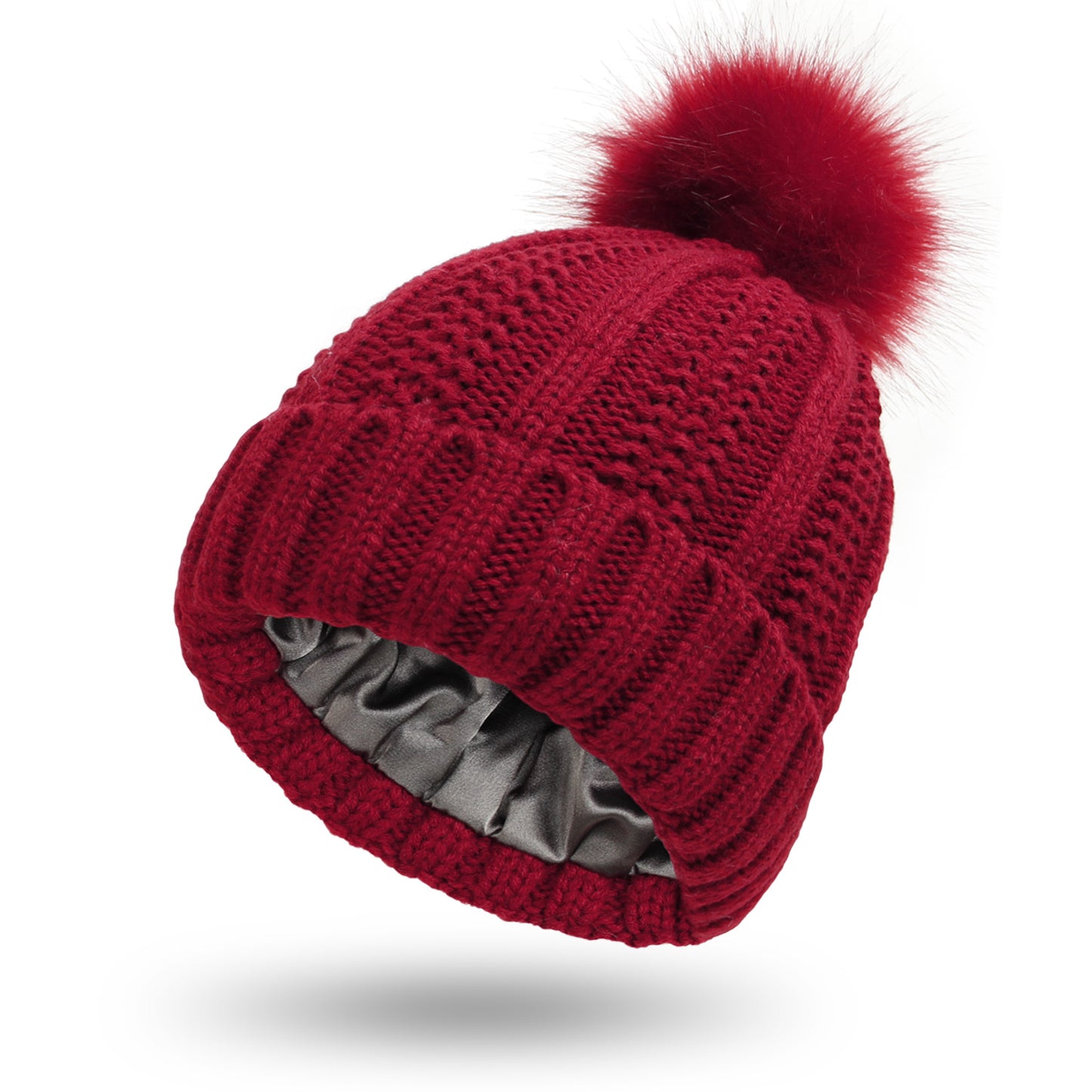 Chaleur satinée, style pompon chic