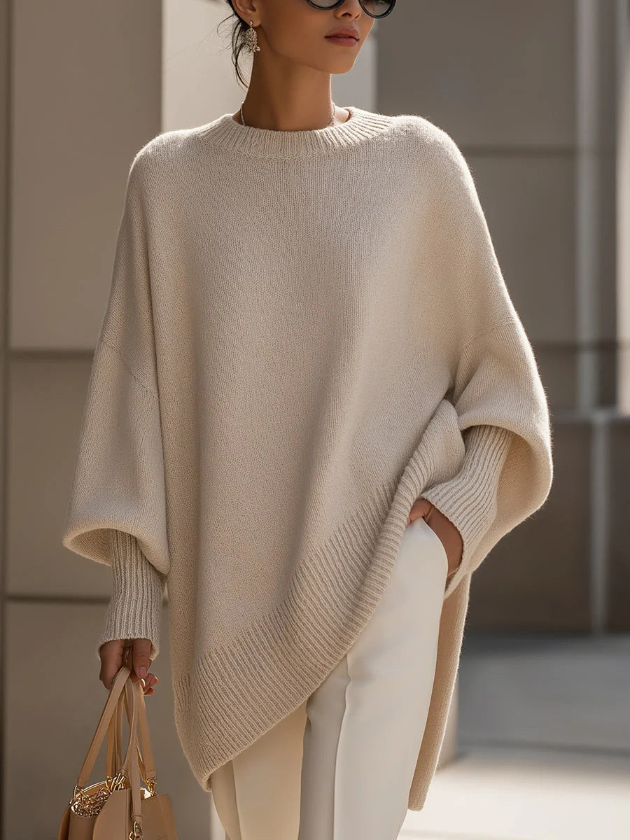 pull col rond incontournable