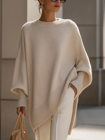 pull col rond incontournable