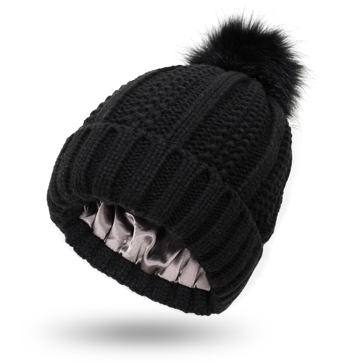 Chaleur satinée, style pompon chic
