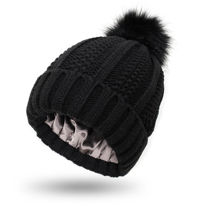 Chaleur satinée, style pompon chic