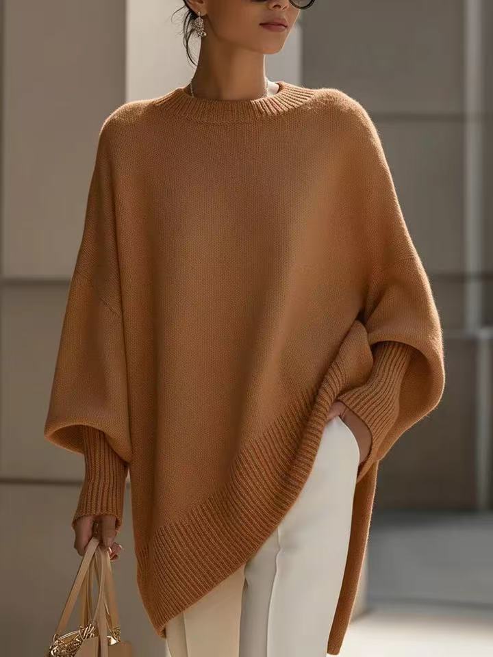 pull col rond incontournable